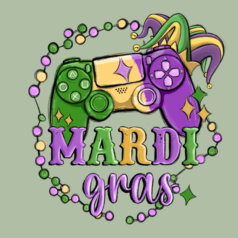Mardi Gras Game Urban Heavy Tee by MaliasSmallBusiness | Teevron
