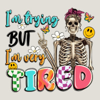 Im Trying But Im Very Tired Heavy Core Tee | Teevron