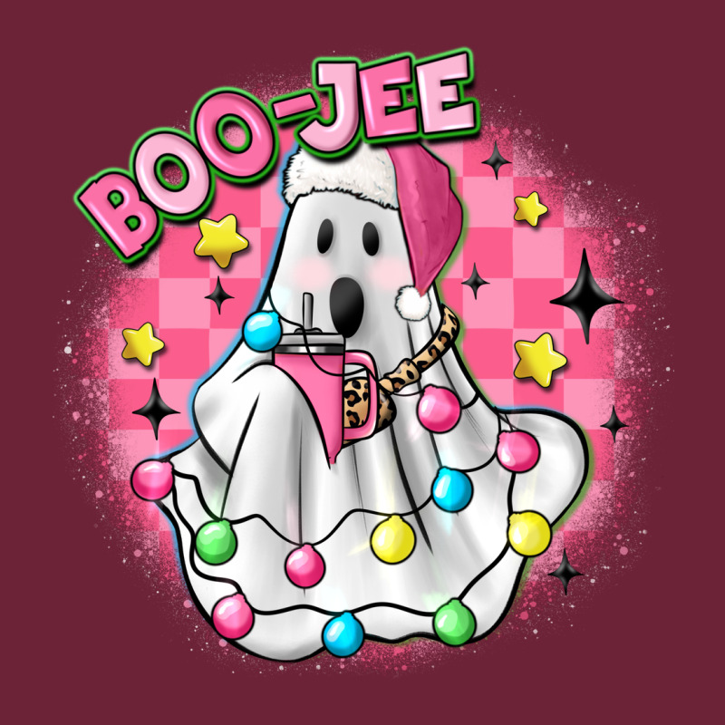 Boo Jee Pink Christmas Ghost Long Sleeve Tee by MaliasSmallBusiness | Teevron