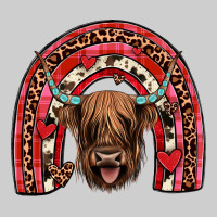 Valentines Highland Cow Rainbow Premium Tee | Teevron