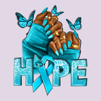 Hope Teal Ribbon Ovarian Cancer Nails Classic Tee | Teevron
