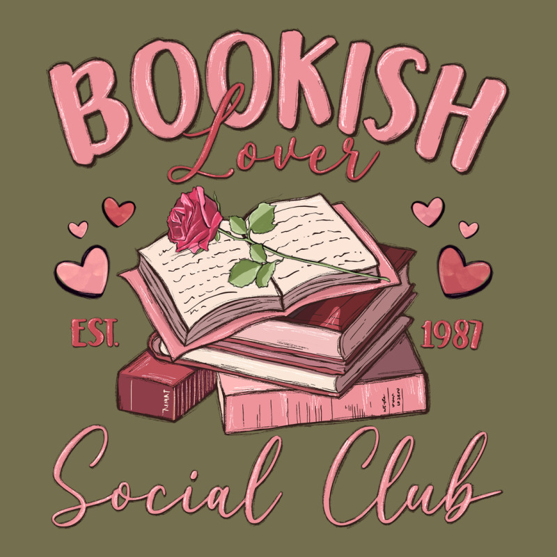 Bookish Lover Social Club Vintage Hoodie by MaliasSmallBusiness | Teevron