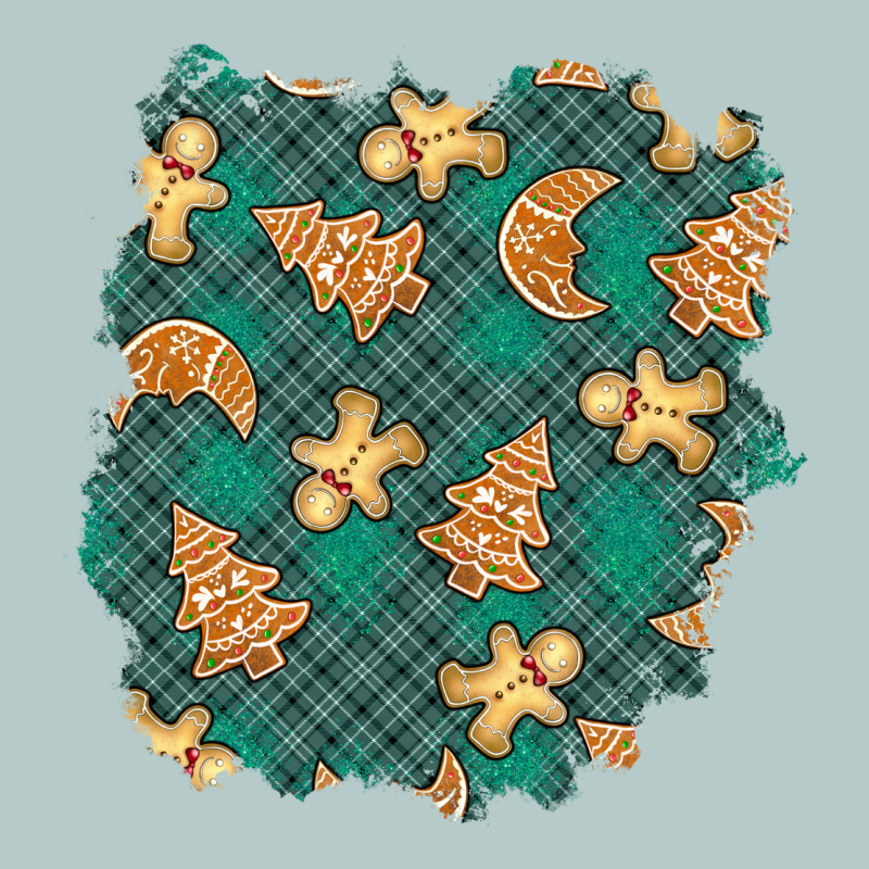 Christmas Gingerbread Cookies Patch Heavy Core Tee by BundleAndBundleShop | Teevron