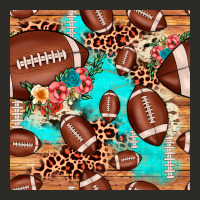 Football Leopard Cowhide Seamless Pattern Heavy Core Tee | Teevron