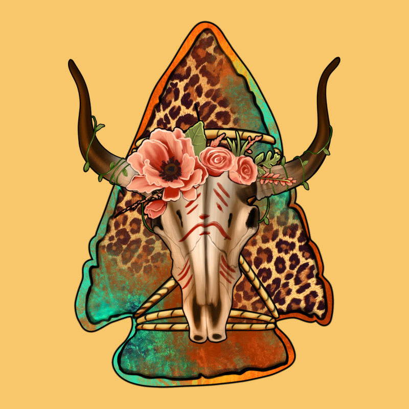 Bullskull Arrowhead Vintage Hoodie by Jasminsmagicworld | Teevron