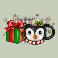 Christmas Penguin Coffee Ladies Tee | Teevron