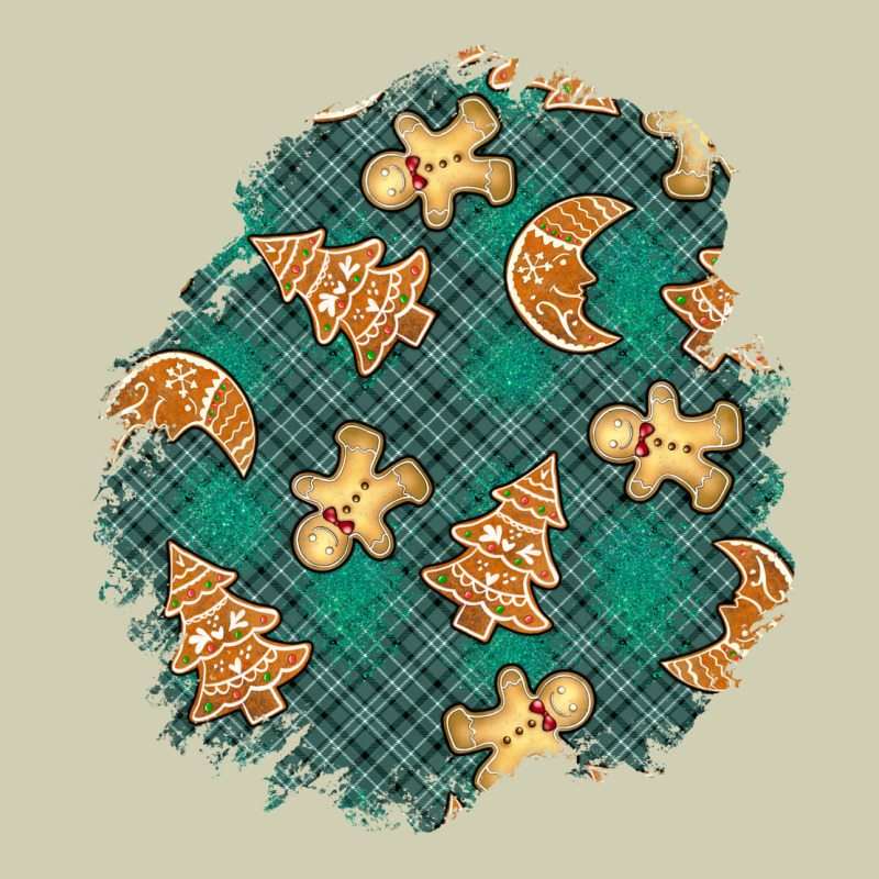 Christmas Gingerbread Cookies Patch Heavy Core Tee by BundleAndBundleShop | Teevron