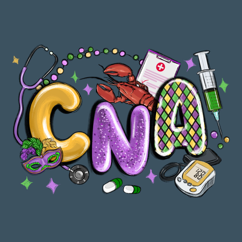Cna Mardi Gras Urban Heavy Tee by MaliasSmallBusiness | Teevron