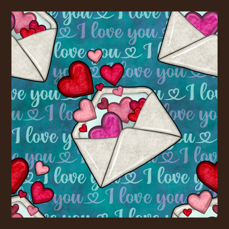 Valentines Day Envelope With Hearts Heavy Core Tee by BundleAndBundleShop | Teevron