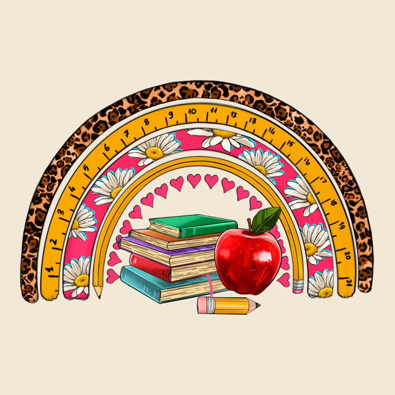 Back To School Rainbow Ladies Tee by AdoDesignShop | Teevron