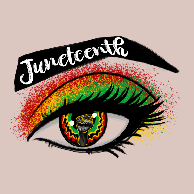 Juneteenth Eyelash Cowgirl Premium Hoodie by CowGirlArtShop | Teevron