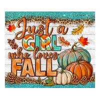Just A Girl Who Loves Fall Mousepad Premium Tee | Teevron