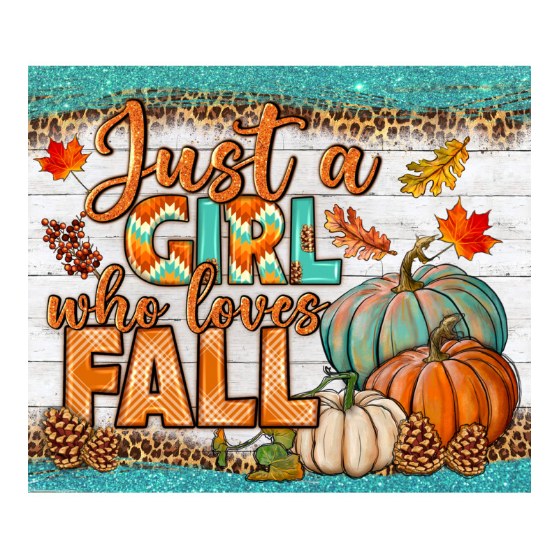Just A Girl Who Loves Fall Mousepad Premium Tee by BundleAndBundleShop | Teevron