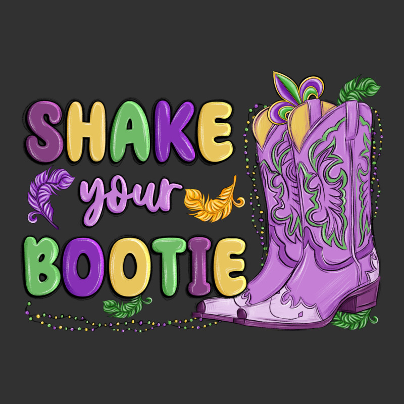 Shake Your Bootie Mardi Gras Urban Heavy Tee by MaliasSmallBusiness | Teevron