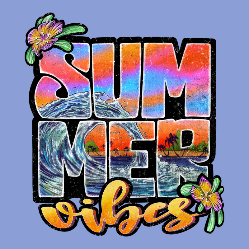 Sum Mer Vibes Long Sleeve Tee by JahusDesignShop | Teevron