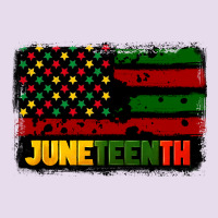 Juneteenth American Flag Premium Hoodie | Teevron