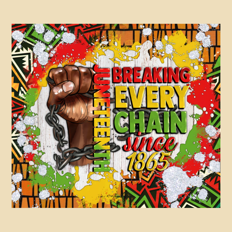 Juneteenth Breaking Every Chain Since 1865 Premium Hoodie by CowGirlArtShop | Teevron