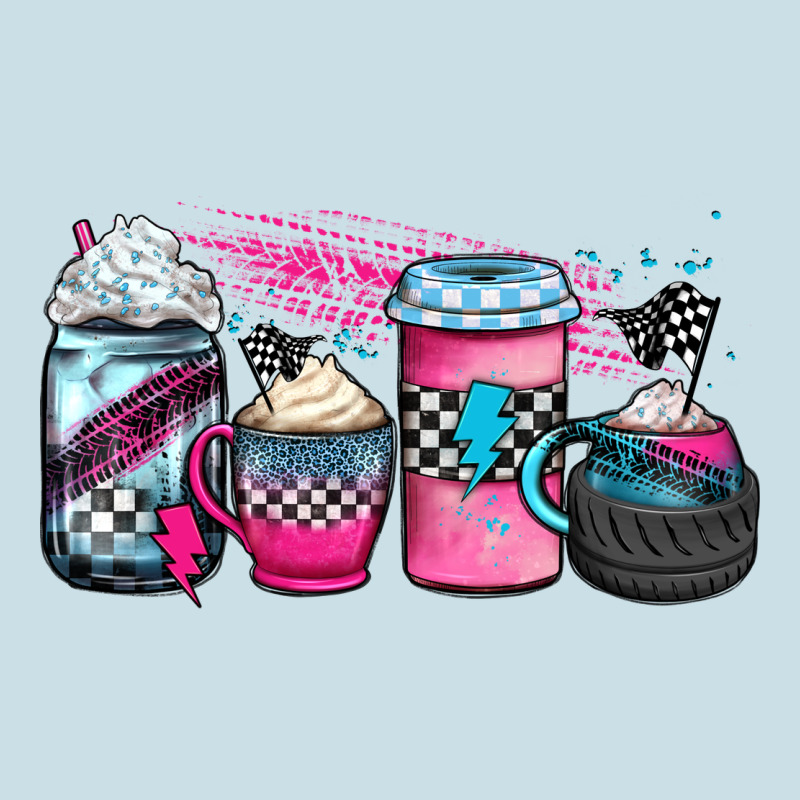Racing Coffee Cups Ladies Tee by JahusDesignShop | Teevron