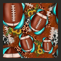 Football Leopard Gemstone Sunflower Seamless Pattern Heavy Core Tee | Teevron