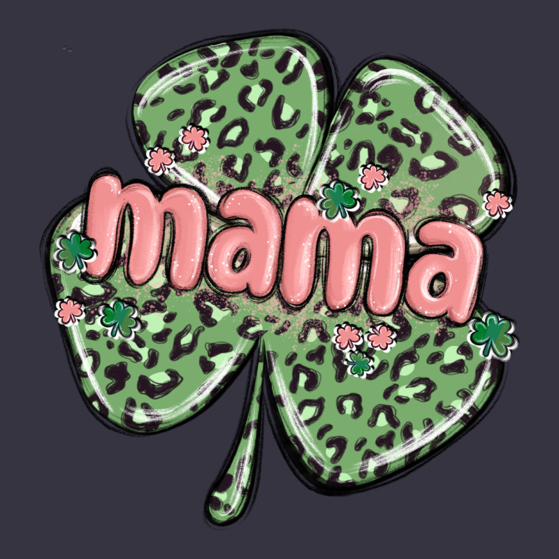 Leopard Shamrock Mama Vintage Hoodie by MaliasSmallBusiness | Teevron