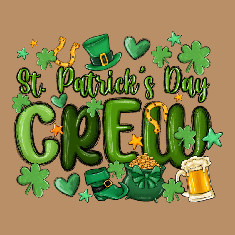 St.patrick's Day Crew Vintage Hoodie by MaliasSmallBusiness | Teevron