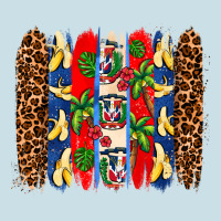 Dominican Republic Brushstrokes Ladies Tee | Teevron