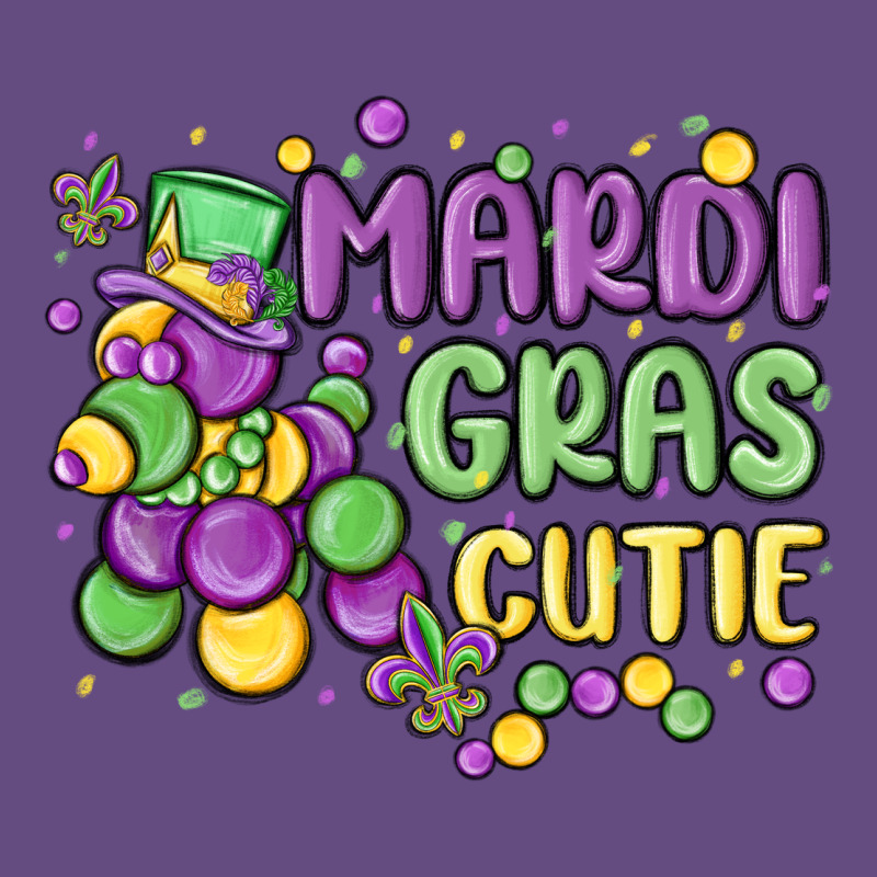 Mardi Gras Cutie Vintage Hoodie by MaliasSmallBusiness | Teevron
