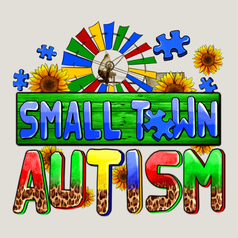 Small Town Autism Heavy Core Tee by AdoDesignShop | Teevron