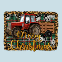 Merry Christmas Tractor Ladies Tee | Teevron