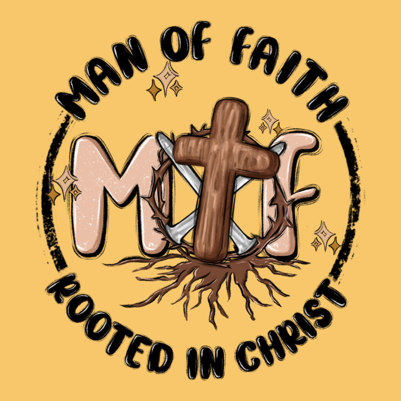 Man Of Faith Vintage Hoodie by MaliasSmallBusiness | Teevron