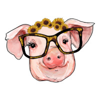 sunflowers with pig | Teevron