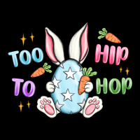 Too Hip To Hop Easter Urban Heavy Tee | Teevron