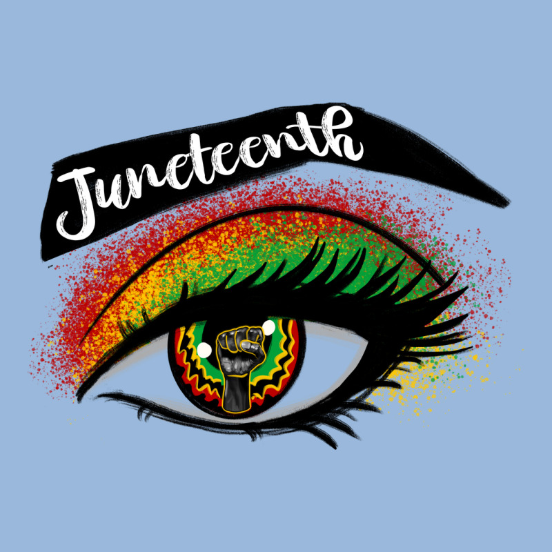 Juneteenth Eyelash Cowgirl Premium Hoodie by CowGirlArtShop | Teevron