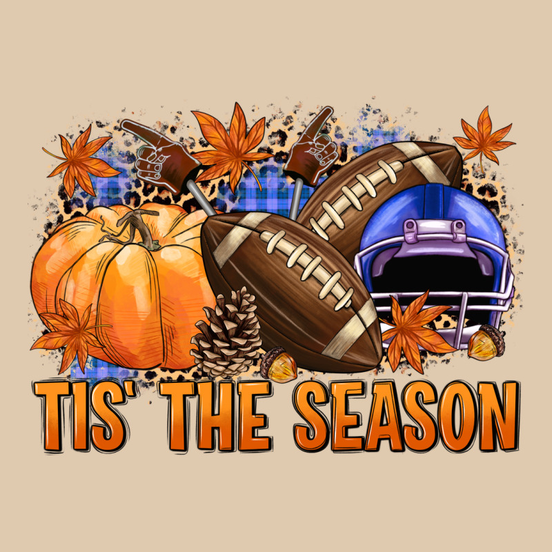 Tis The Season Football Heavyweight Sweatshirt by NancyCooperArtShop | Teevron