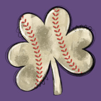 Baseball Distressed Shamrock Vintage Hoodie | Teevron
