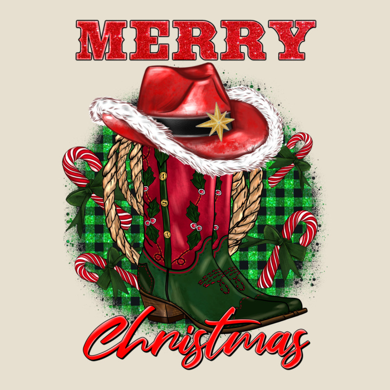 Merry Christmas Boots Hat Rope Urban Heavy Tee by AdoDesignShop | Teevron
