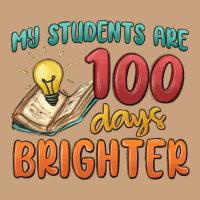 My Students 100 Days Brighter Vintage Tee | Teevron