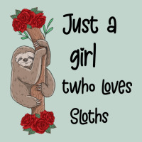 Just A Girl Who Loves Sloths Zipper Hoodie | Teevron