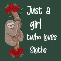 Just A Girl Who Loves Sloths Zipper Hoodie | Teevron