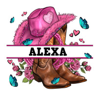 pink costom name cowgirl hat and roses | Teevron