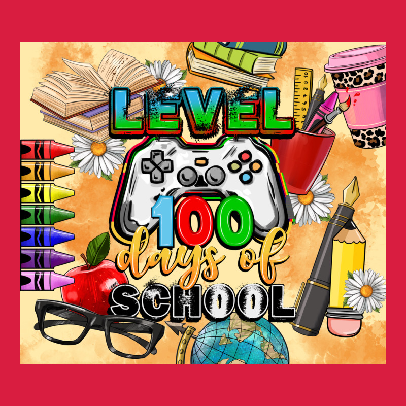 Level 100 Days Of School Premium Hoodie by CowGirlArtShop | Teevron