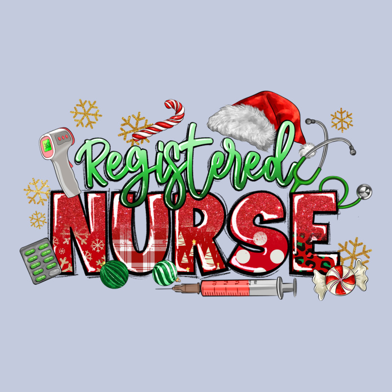 Registered Nurse Christmas Long Sleeve Tee by MaliasSmallBusiness | Teevron