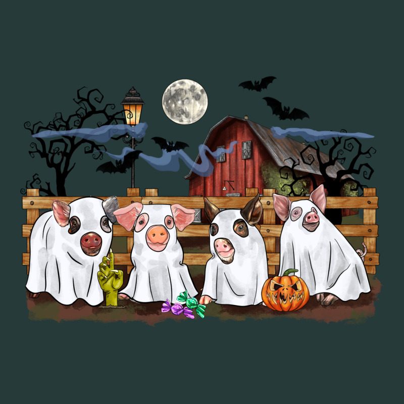 Halloween Pigs Premium Sweatshirt by CowGirlArtShop | Teevron