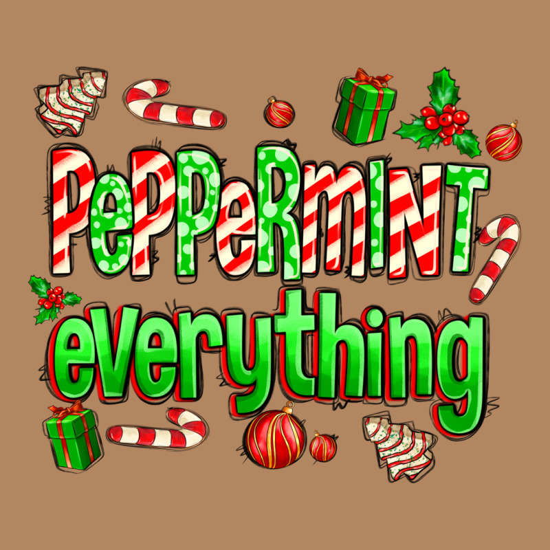 Peppermint Everything Long Sleeve Tee by MaliasSmallBusiness | Teevron
