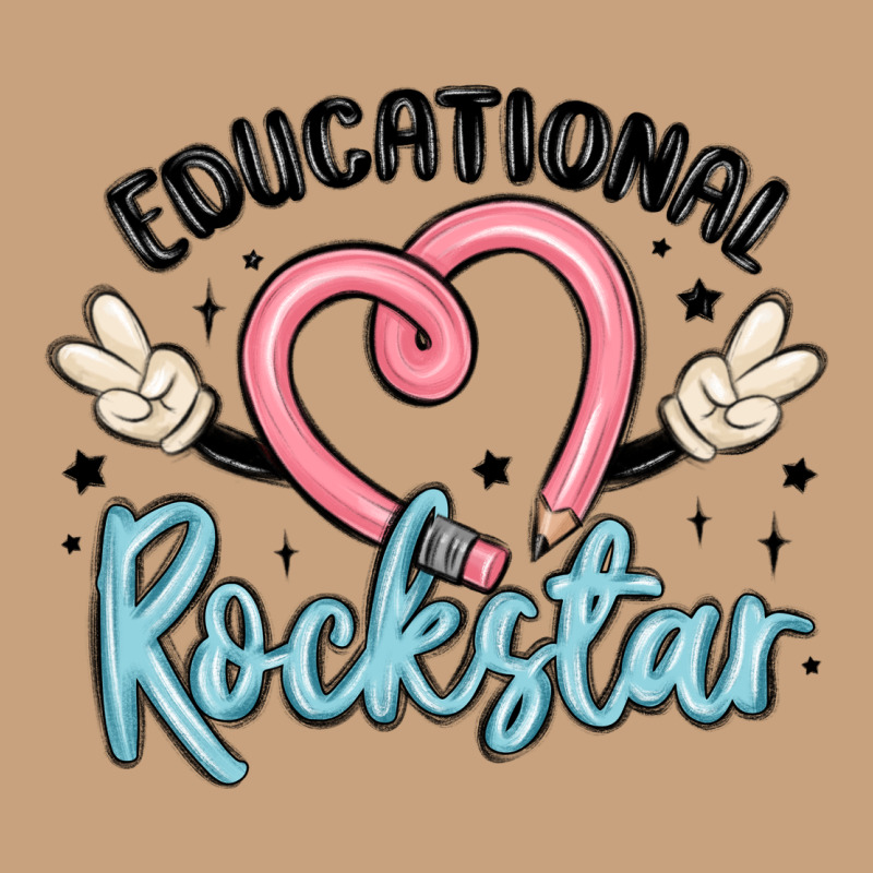 Educational Rockstar Vintage Tee by MaliasSmallBusiness | Teevron