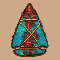 Turquoise Glitter Aztec Arrowhead Vintage Hoodie | Teevron