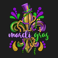 Mardi Gras Fleur De Lis Heavyweight Hoodie | Teevron