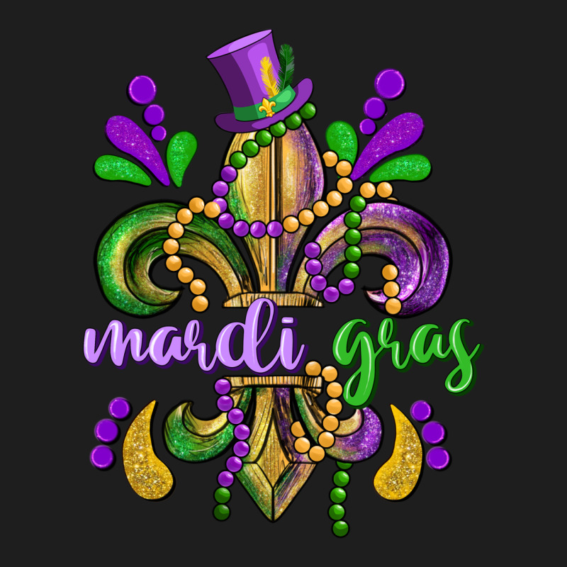 Mardi Gras Fleur De Lis Heavyweight Hoodie by CowGirlArtShop | Teevron