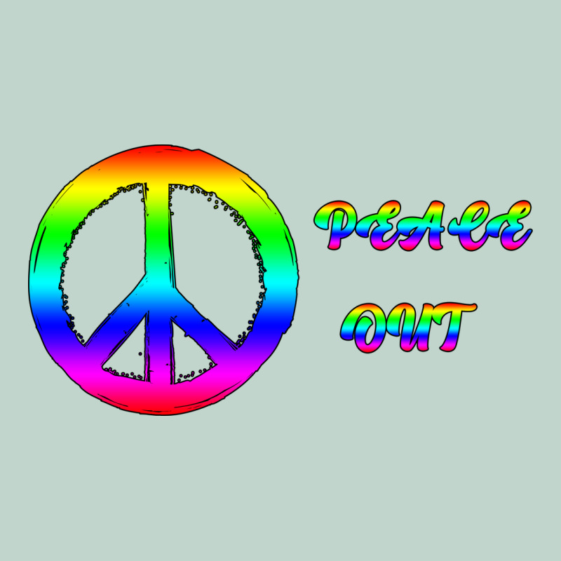 Peace Out Zipper Hoodie by Bettercallsaul | Teevron
