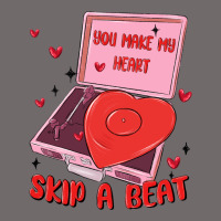 Heart Record Player Urban Heavy Tee | Teevron